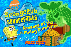 SpongeBob SquarePants - Revenge of the Flying Dutchman Title Screen